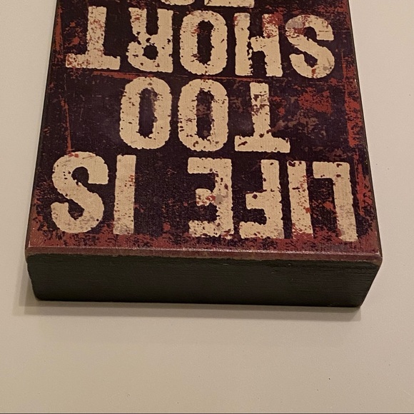 Wooden Decorative Sign Beer Themed - Picture 6 of 12